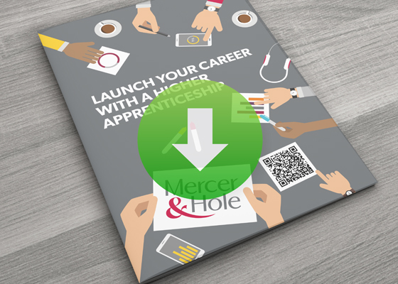 Download our higher apprenticeship brochure